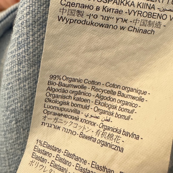 ROLLA’S East Coast Flare High Rise Jeans Organic Cotton Size 29 Light Wash - Picture 7 of 7